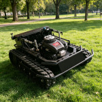 HZME ML764-90-1C Remote-Controlled Track Mower